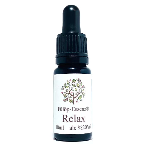 RELAX - Energetische Essenz für Innere Ruhe, Klarheit & Stressabbau - 10 ml Pipette aus hochwertigem Violettglas. Jetzt entdecken.